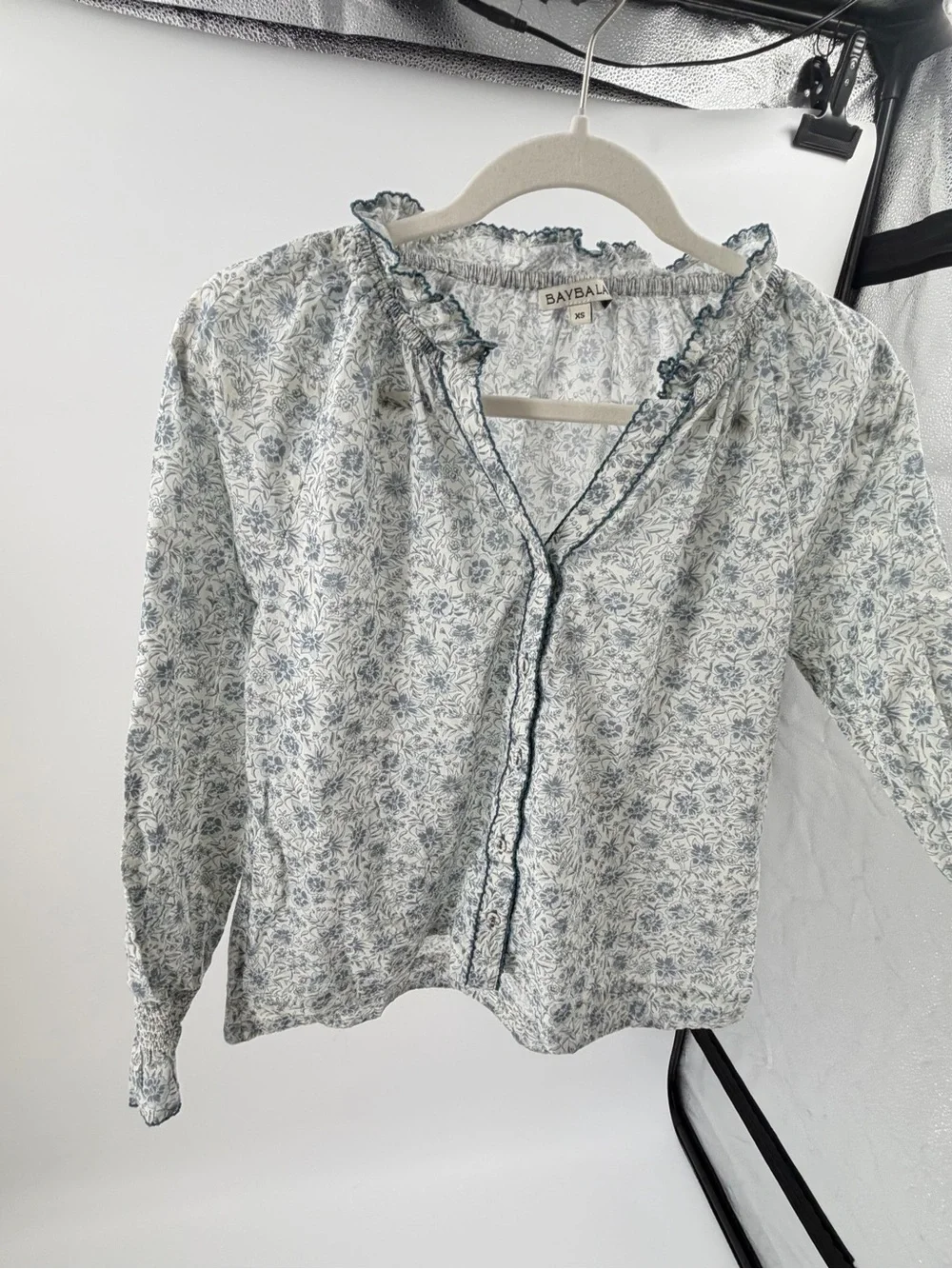 Baybala placket ruffled baybal
